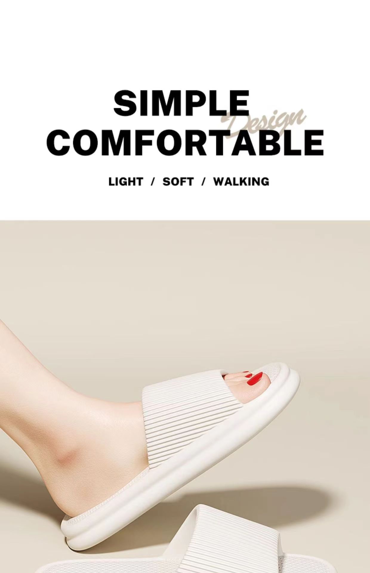Slippers eva household bathroom slippers home indoor men and women