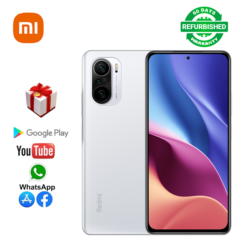 Refurbished Phones Xiaomi Redmi k40 6.67-inch AMOLED (E4) 120Hz refresh rate 4520mAh 128GB/256GB 48MP+20MP Snapdragon 870 Dual SIM smartphone