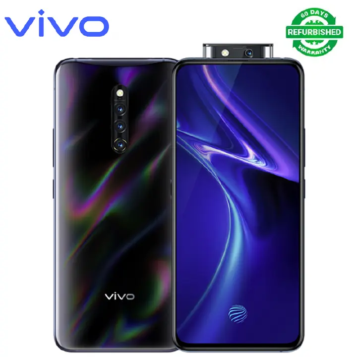 Refurbished phone VIVO x27 Pro 256GB+8GB Full screen 6.7 inch Super AMOLED screen 32MP+48PM lifting lens Dual SIM Hi-Fi music smartphone
