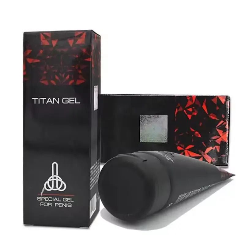 50ml Titan Gel Penis Enlargement Cream Permanent Enlargement Cream Original Russian Whitehead Gold Titan Gel Men's Specialty Products Intimate Care for Adult Men Care                                 .
