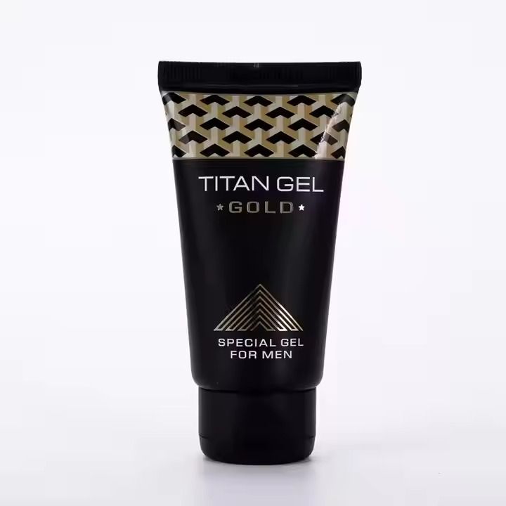50ml Titan Gel Penis Enlargement Cream Permanent Enlargement Cream Original Russian Whitehead Gold Titan Gel Men's Specialty Products Intimate Care for Adult Men Care                                 .