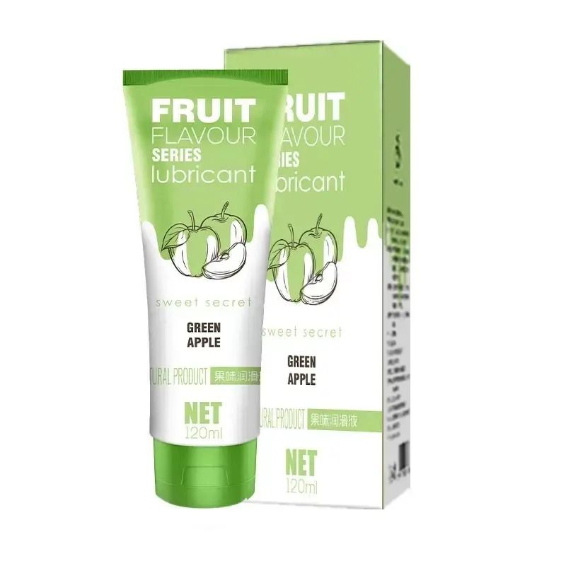 120ml Sex Lubricant Water Based Oil Sex Gel Long-lasting  With Different Fruit Flavor Sex Toys for Men Women Couple                                                                                   .