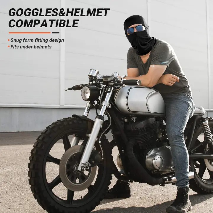 Balaclava Face Mask Motorcycle Cycling Balaclavas Ski Mask Balaclava UV Protection Helmet Liner Windproof Outdoor Headwear Men Women                                                                   .