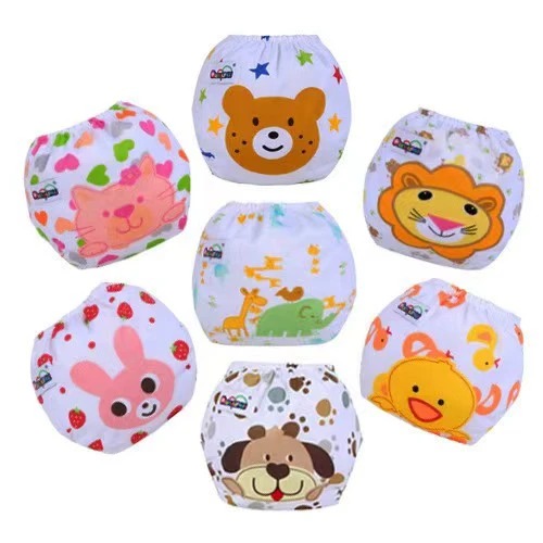 Baby Washable Diappers Waterproof Potty Training Pants Baby Toddler Kid Underwear Cloth Diaper                                                                                                         .