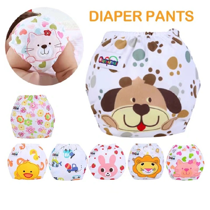 Baby Washable Diappers Waterproof Potty Training Pants Baby Toddler Kid Underwear Cloth Diaper                                                                                                         .