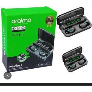 Oraimo Earpods,True -Wireless Free Pods, Superior Sound air f9 pro +