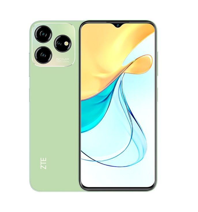 REFURBISHED ZTE BLADE V50D – 50MP AI REAR CAMERA | 4GB RAM + 128GB STORAGE | LONG-LASTING 4500MAH BATTERY