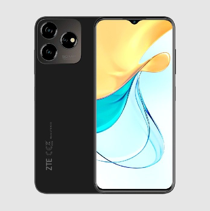 REFURBISHED ZTE BLADE V50D – 50MP AI REAR CAMERA | 4GB RAM + 128GB STORAGE | LONG-LASTING 4500MAH BATTERY