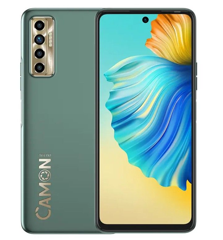 REFURBISHED TECNO CAMON 17P – 64MP AI QUAD CAMERA | 6GB RAM + 128GB STORAGE | 5000MAH LONG-LASTING BATTERY