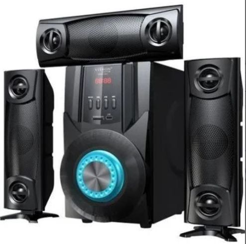 VITRON V641 3.1-CHANNEL MULTIMEDIA SPEAKER SYSTEM WITH BLUETOOTH, USB, FM, AUX, REMOTE CONTROL & LED DISPLAY
