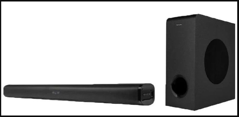 AIWA SB-6505 WIRELESS 4.1-CHANNEL SOUNDBAR SYSTEM – 300 W TOTAL OUTPUT, MULTI-INPUT