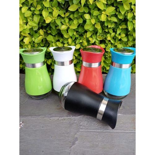 🤑DONT MISS OUT😎Stainless Steel Glass Salt Shakers 2Pc🦋Made from high quality stainless steel with aglass bottom that helps to verify when shakers are getting low, avoiding thehassle of constantly r