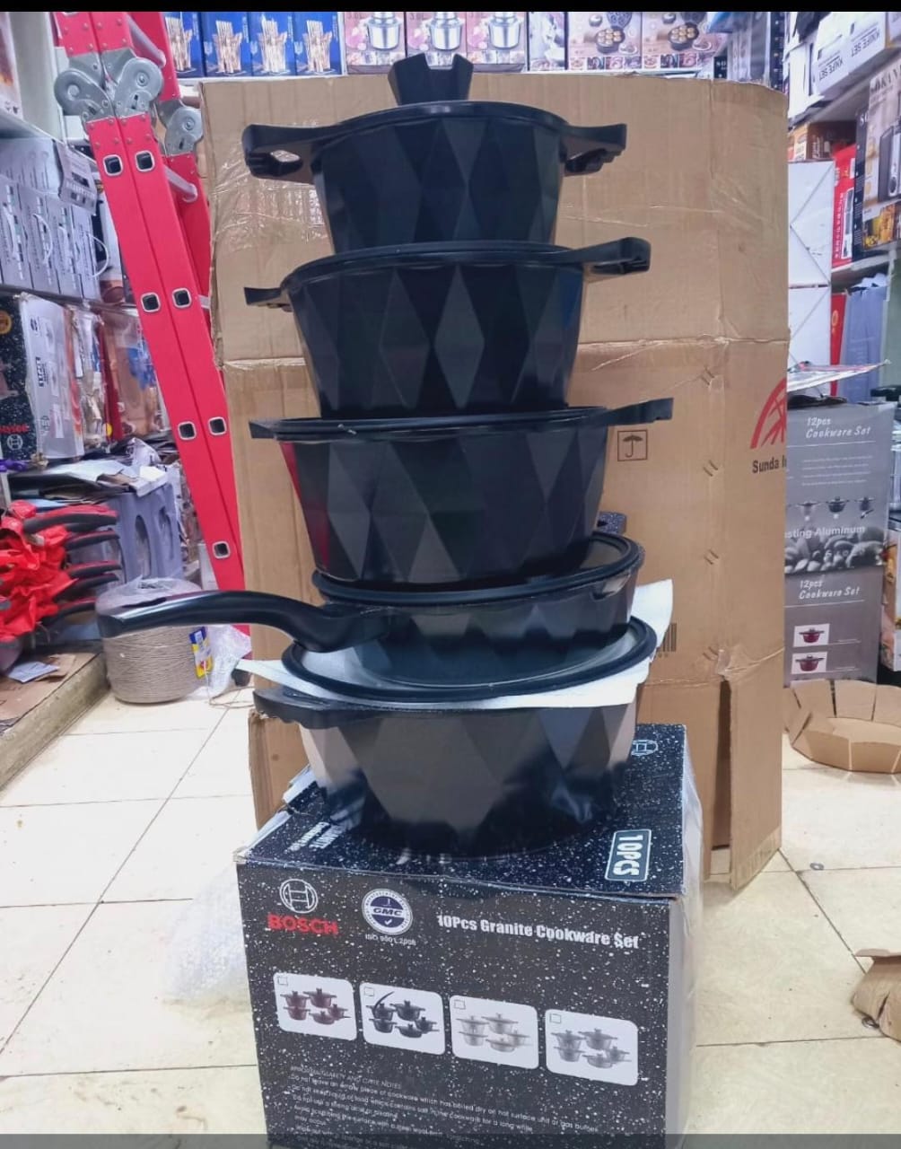 🎀PRICE DROP😎10pc Granite Non-stick Cookware, Coffee🎇Granite
Durable
Nonstick
Glass lids
Easy to clean
Even heat distribution