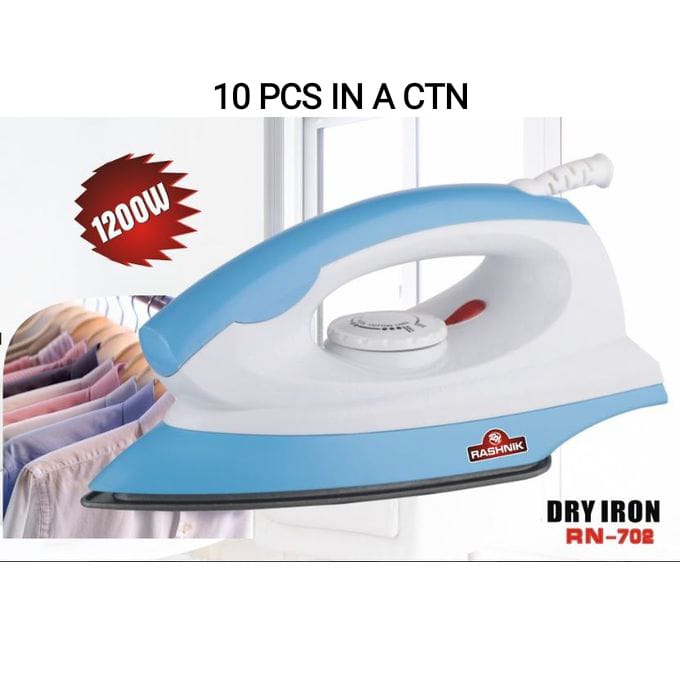 Rashnik iron box 🎇lightweight iron that will simply deliver great results. Its non-stick premium soleplate will glide smoothly on all types of fabric and comes with a precision tip that allows you re