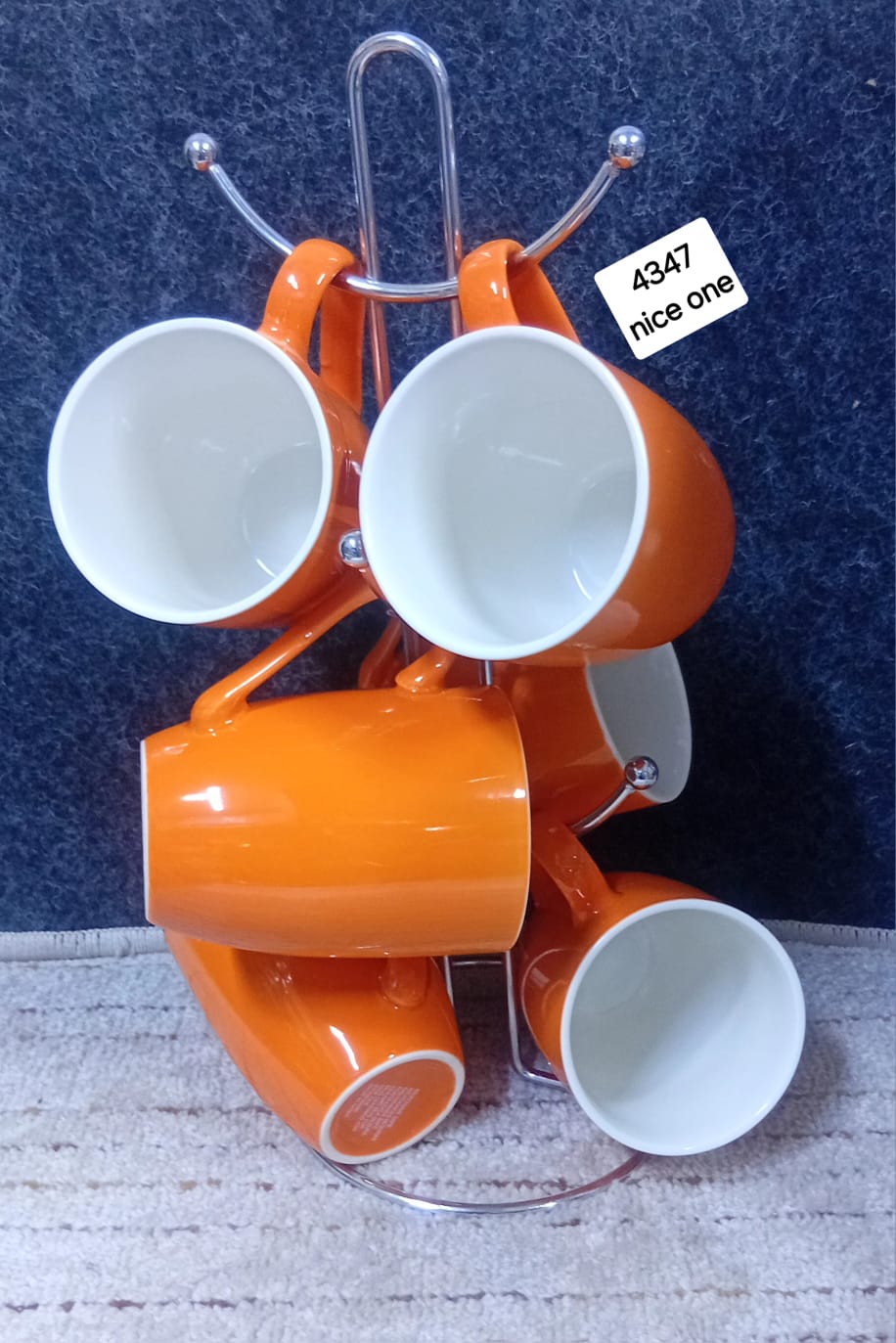 Elegant Mugs/Cups For Tea/Coffee-Set(6pcs)🦋Strong ceramic mugs in big value pack of 6 provide insulation to keep drinks warmer for longer
Made with thick comfortable grip ergonomic handles