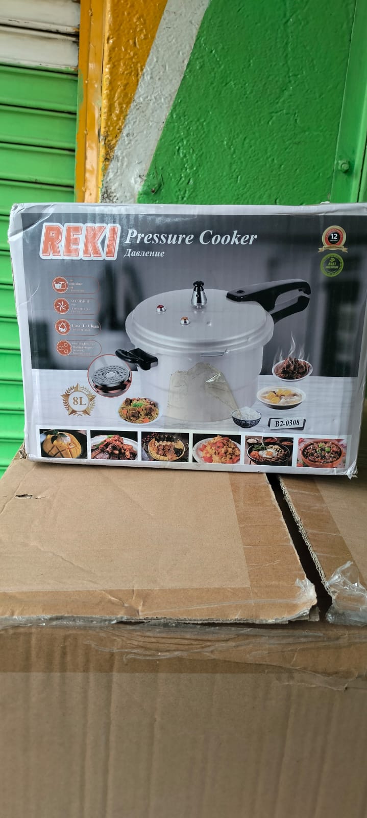 REKI 8L Pressure Cooker, Multifunctional Fast Cooking & Safety Lock System😶‍🌫️designed for families, batch cooking, and time-saving meal prep. This multi-functional cooker offers various pr
