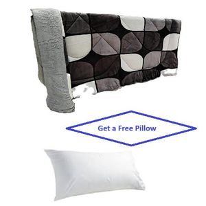 Single TC Woolen Duvet Blanket, Soft & Warm – 4x6 / 5x6 with Free PAIR OF Pillow🔥Enjoy cozy nights and peaceful sleep with this luxuriously soft woolen duvet blanket. Designed to provide maximum warm