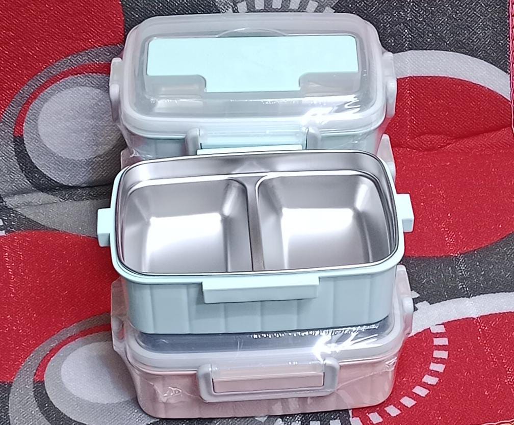 RESTOCKED🎀Portable  Lunch Box – Food Warmer for Home, Office & Travel🥰With separate compartments and a leak-proof design, it’s perfect for rice, stews, pasta, and more. Ideal for students, office wo