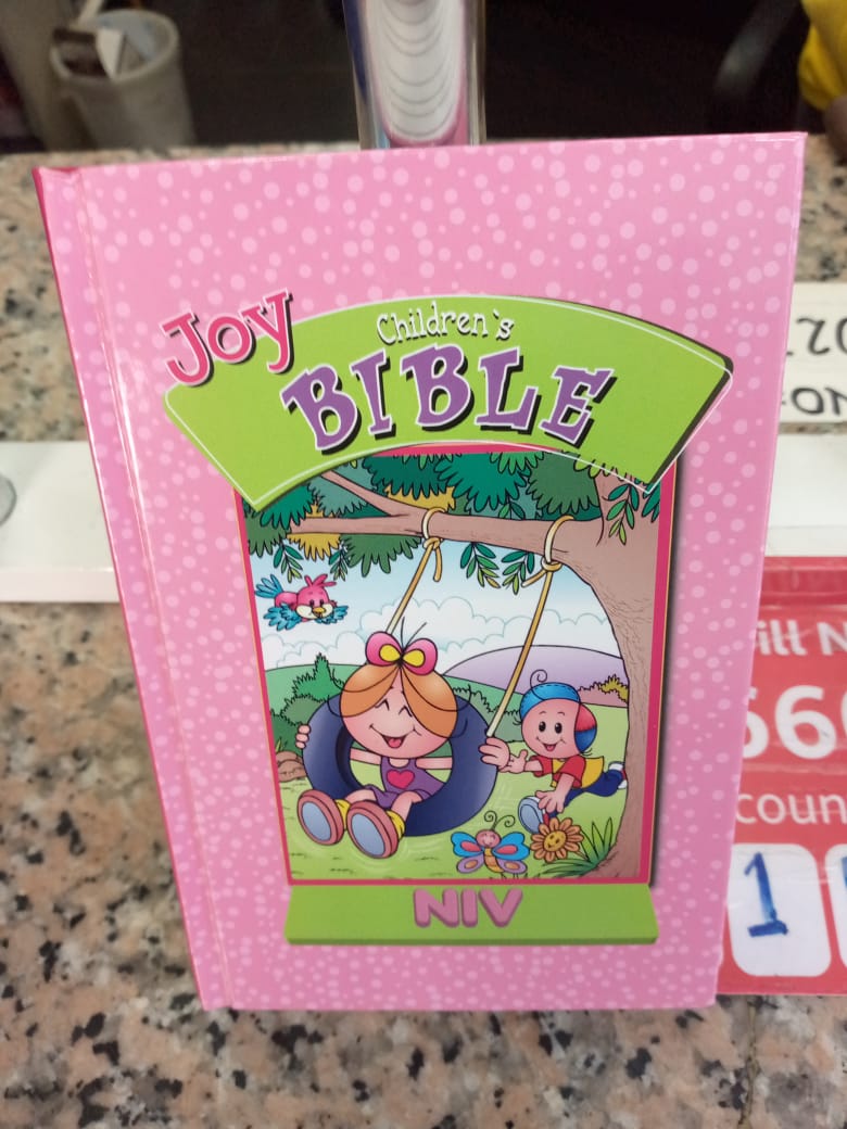 KILIMALL BOOKS NIV JOY CHILDRENS' BIBLE.The New International Version (NIV) Childrens' Bible is a complete Bible with both the old and the New Testament. The  Bible was designed with the world of chil