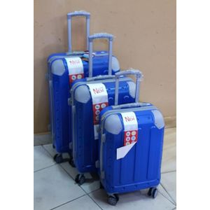 Pvc 26 INCH 3 IN 1 LAXURIOUS FIBRE SUITCASE BRIEFCASE TRAVEL BAG.Made of high-quality materials
Sleek and stylish design
3-in-1 design 
Hard outer shell for protection
Number of compartments and pocke