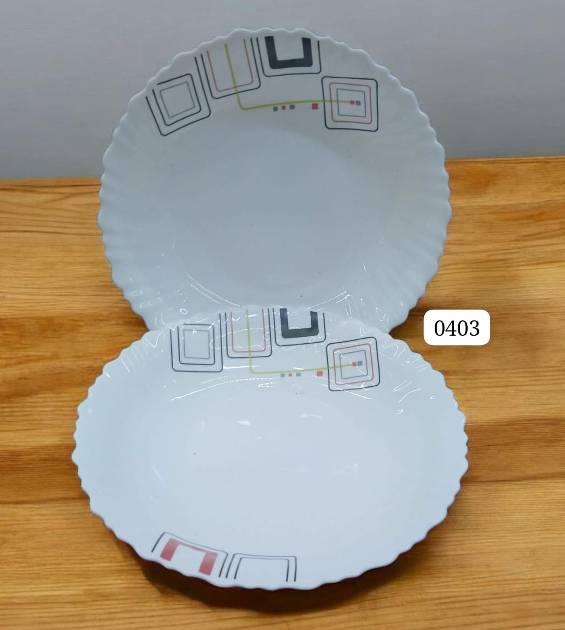 🥕BEST QUALITY 🥕Ceramics 9.5 inch deep plate 6pcs.Beautiful dinner plates
Set of 6 pcs
Easy to clean
Microwave safe
Perfect for gifting