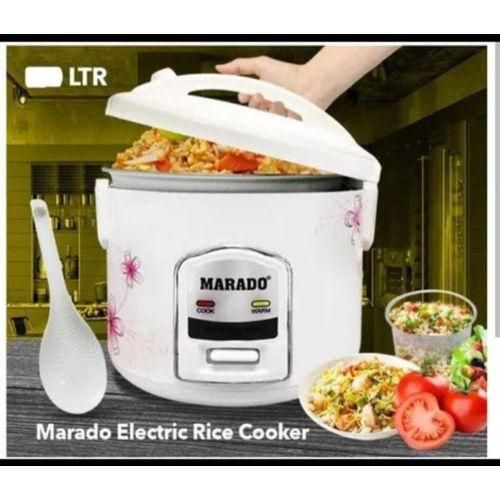 BEST PRODUCT😶‍🌫️Marado 5L Electric Automatic Pressure Rice Cooker🎇Can cook up to 32 cups of cooked rice
Added cooking versatility with steaming tray
Automatic 12hr keep warm feature maintains fresh