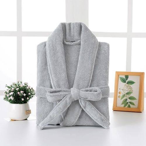Fashion Super Absorbent Cotton Long Shawl Collar Plush Bathrobes. Unisex Absorbent and Quick Drying: Our robes are designed to efficiently absorb moisture while allowing for quick drying, keeping you