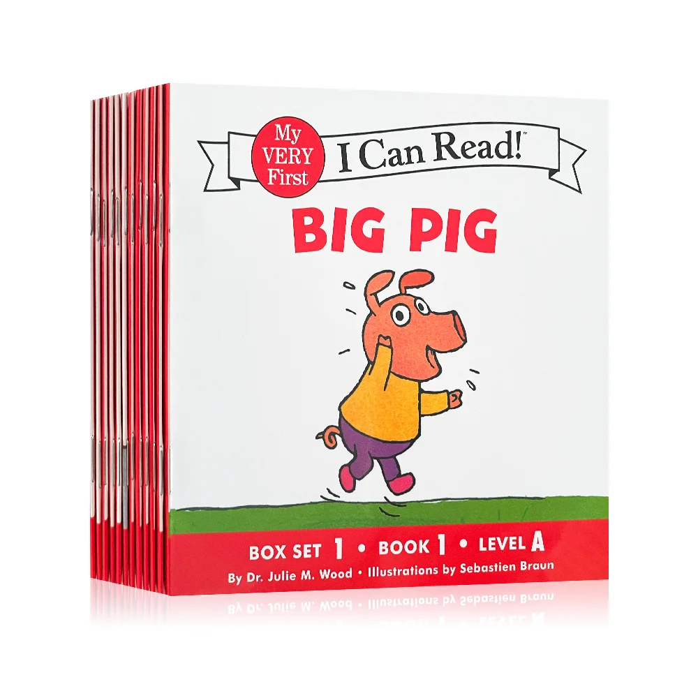 "I Can Read!" Help your child discover the joy of reading with these first Phonics Set. This 12-book collection of 7 Different Sets is designed to build strong phonics skills and boost early literacy.