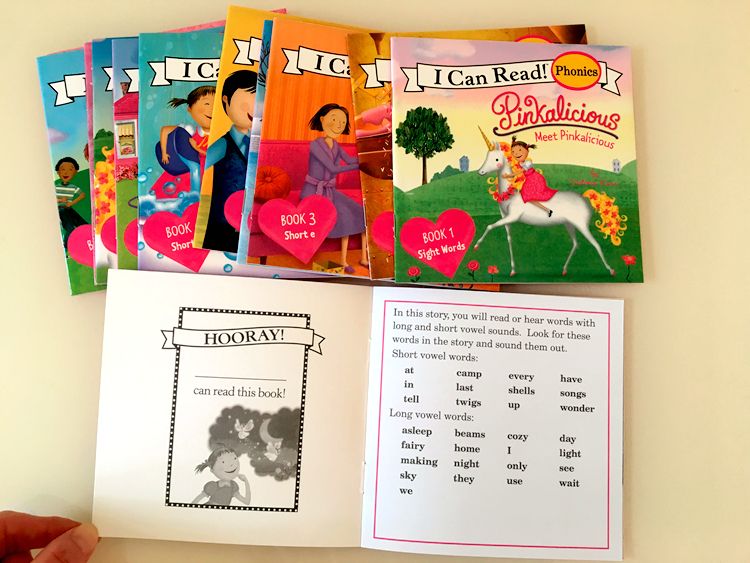 "I Can Read!" Help your child discover the joy of reading with these first Phonics Set. This 12-book collection of 7 Different Sets is designed to build strong phonics skills and boost early literacy.