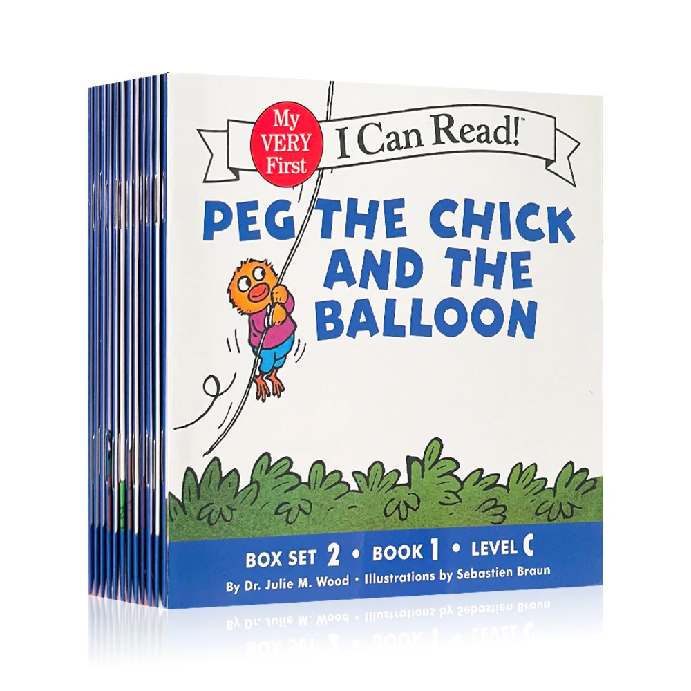 "I Can Read!" Help your child discover the joy of reading with these first Phonics Set. This 12-book collection of 7 Different Sets is designed to build strong phonics skills and boost early literacy.