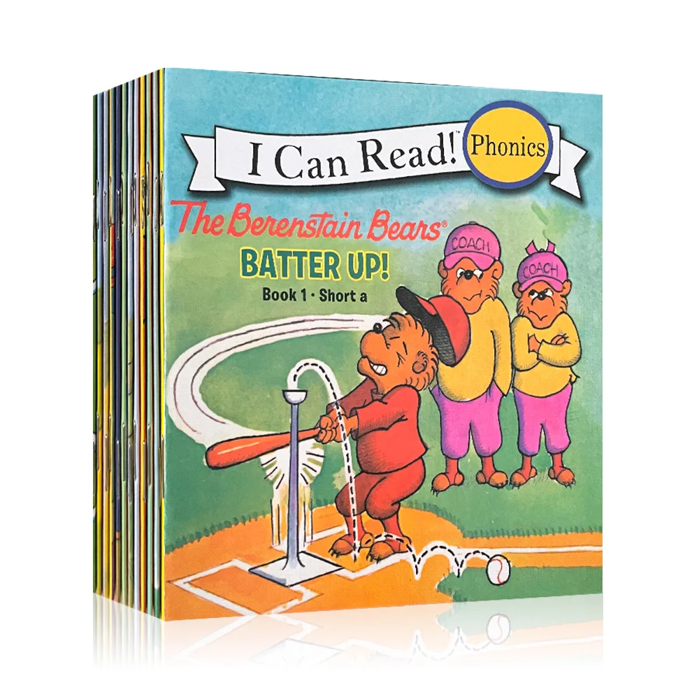 "I Can Read!" Help your child discover the joy of reading with these first Phonics Set. This 12-book collection of 7 Different Sets is designed to build strong phonics skills and boost early literacy.