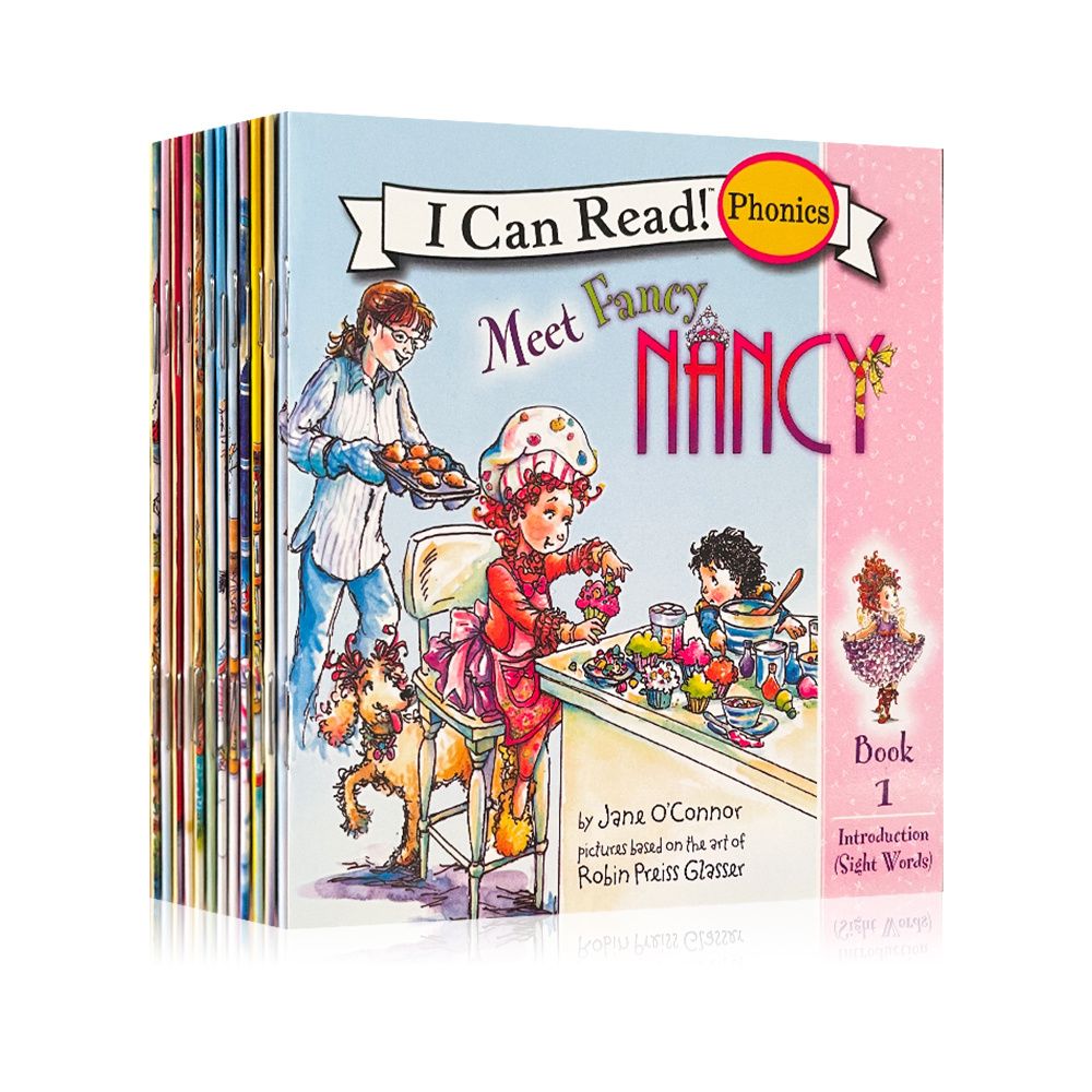 "I Can Read!" Help your child discover the joy of reading with these first Phonics Set. This 12-book collection of 7 Different Sets is designed to build strong phonics skills and boost early literacy.
