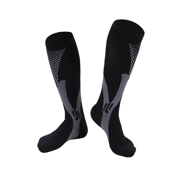 Say Goodbye To Pain with Our New Graduated Compression Socks Medical Nurses Workers Gym Hiking Cycling Diabetics Varicose Veins Sports Socks Running Football Gift Size S/M, L/XL and 2XL