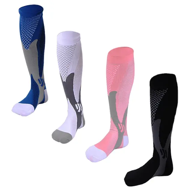 Say Goodbye To Pain with Our New Graduated Compression Socks Medical Nurses Workers Gym Hiking Cycling Diabetics Varicose Veins Sports Socks Running Football Gift Size S/M, L/XL and 2XL