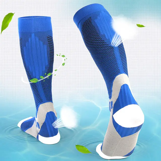 Say Goodbye To Pain with Our New Graduated Compression Socks Medical Nurses Workers Gym Hiking Cycling Diabetics Varicose Veins Sports Socks Running Football Gift Size S/M, L/XL and 2XL
