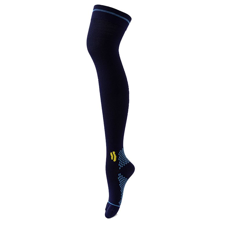 New Over The Knee Compression Socks designed for both athletic performance and all-day wear. Crafted with breathable, moisture-wicking fabric to keep your legs cool and dry.