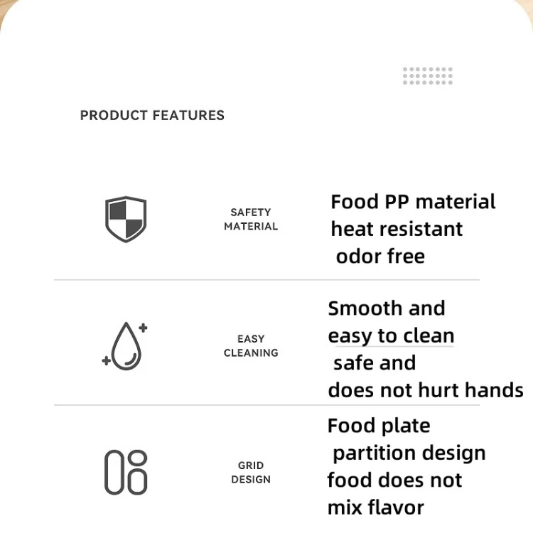 New Double-Layered Leak-Proof Big Bento Lunch Box with Cutlery Set 1200ml Capacity Microwave Safe Dishwasher safe