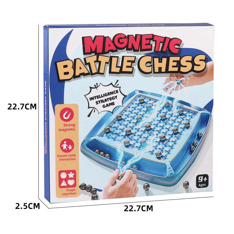 Magnetic Battle Chess Game Fun, Strategy, and Skill for All Ages! Dive into a world of excitement and skill with the Magnetic Battle Chess Game! This interactive game is perfect for kids and families
