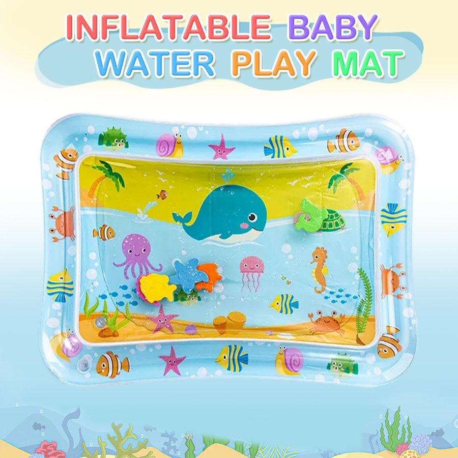 Introduce your baby to a world of sensory exploration and developmental fun with our Baby Water Play Mats! Each mat is uniquely designed to stimulate growth, improve motor skills, and ignite curiosity