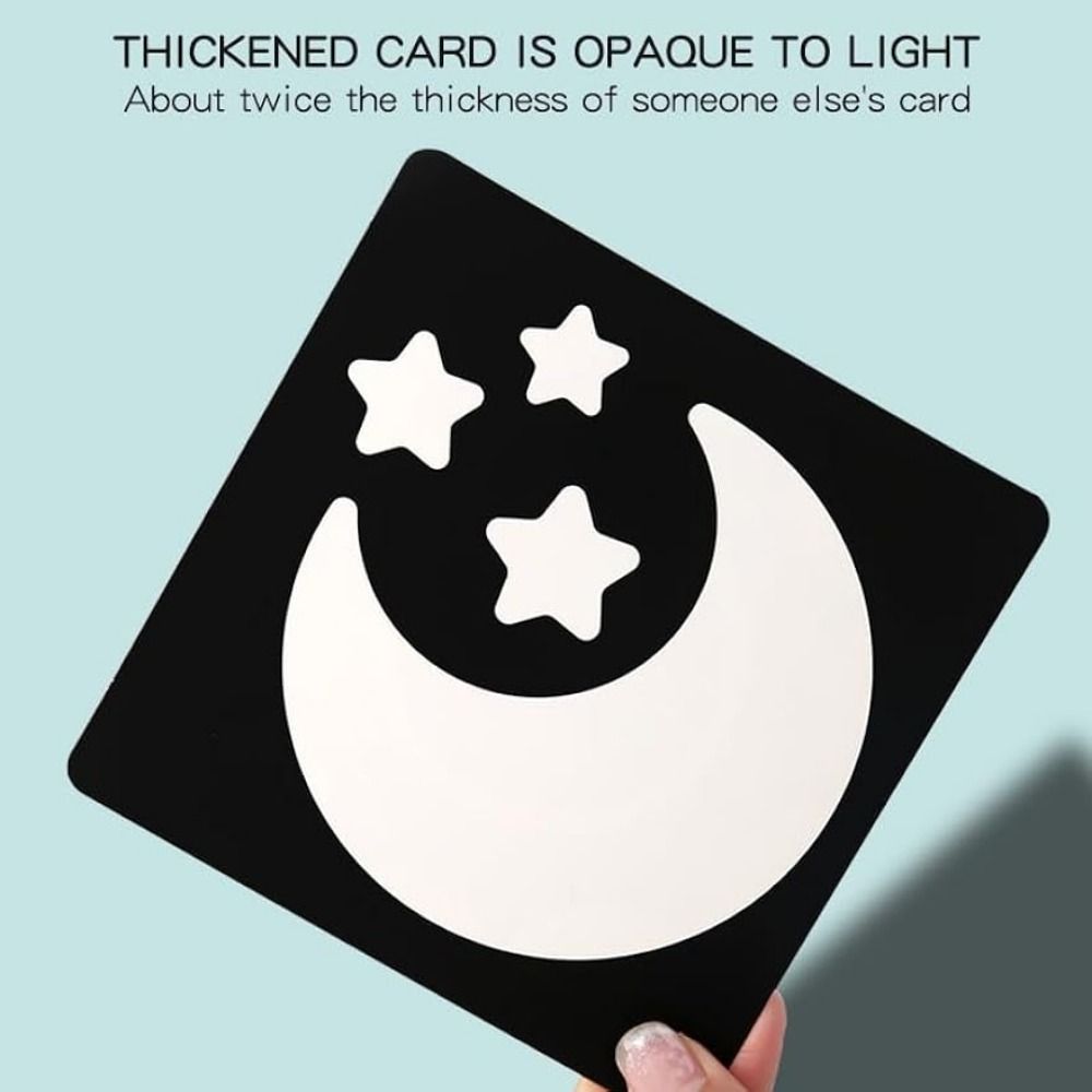 Baby Vision Stimulus Flash Cards – Boost Brain Development, Focus & Visual Recognition (0-36 Months)