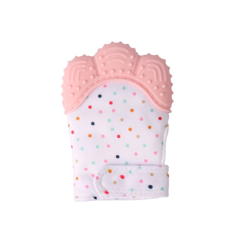 Baby Silicone Teething Glove – Soothing Relief. Let your little one teethe in comfort and joy with our Baby Silicone Teething Glove – the perfect blend of safety, softness, and sensory fun 0-12 Months