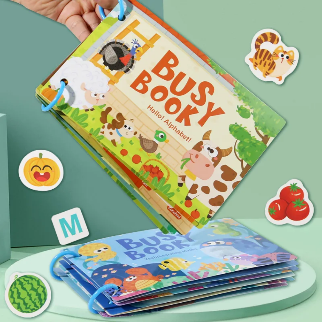 Make learning fun, hands-on, and mess-free with our Reusable Velcro Busy Books – the perfect blend of play and education for curious little minds 3+Yrs
Perfect for travel, quiet play, or classroom use