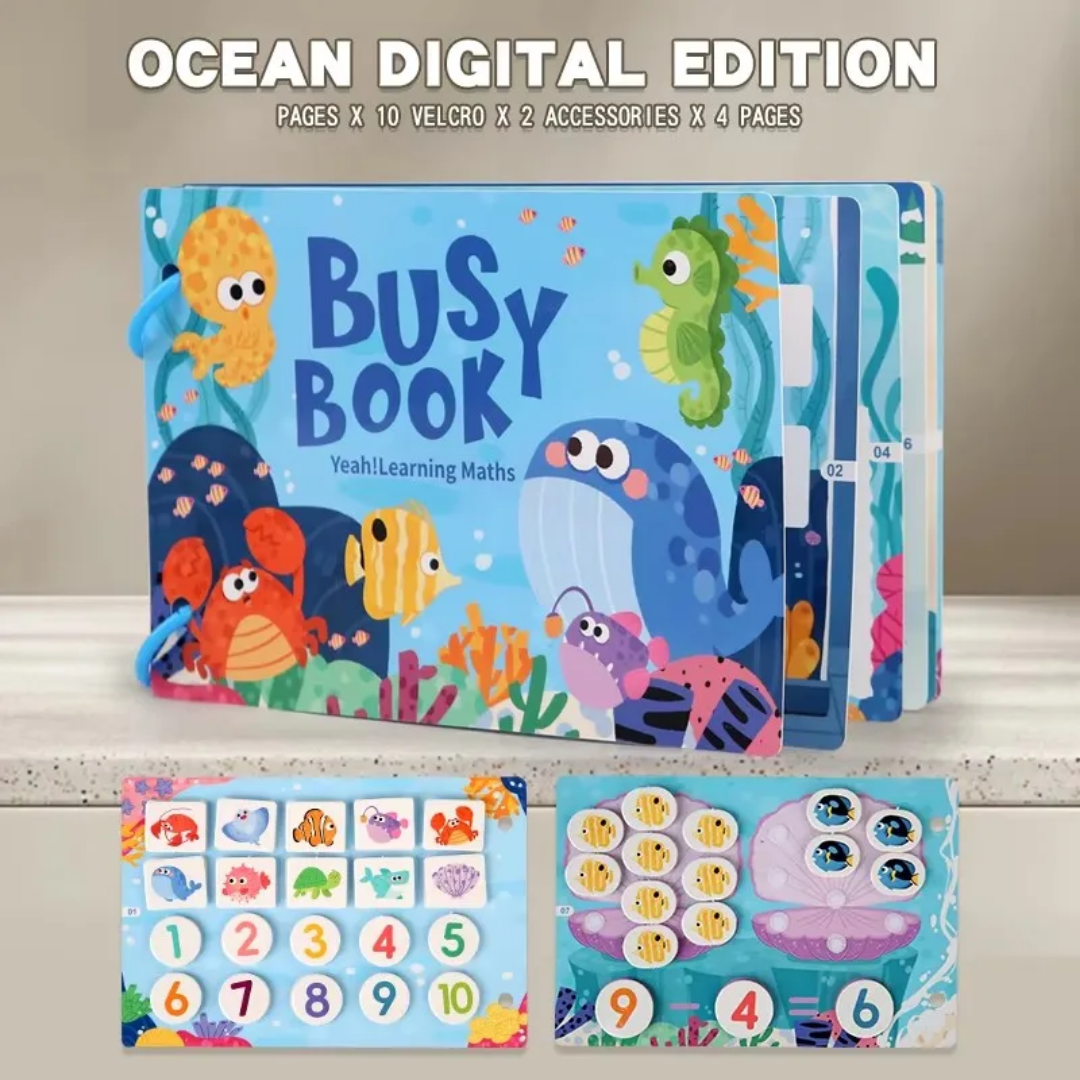 Make learning fun, hands-on, and mess-free with our Reusable Velcro Busy Books – the perfect blend of play and education for curious little minds 3+Yrs
Perfect for travel, quiet play, or classroom use