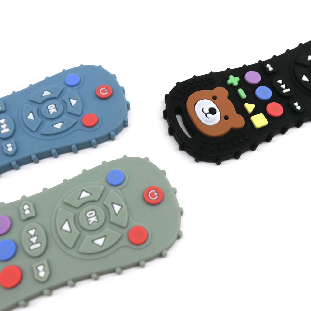 Soothe your little one’s sore gums with a playful twist! Our Baby Silicone Remote Control Teether Toy is designed to captivate and comfort teething babies who just love to grab the family remote.