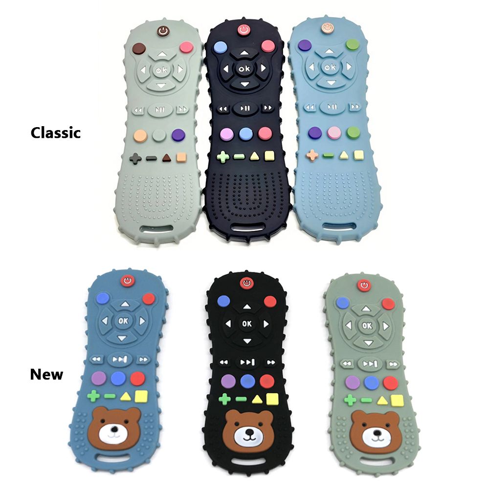 Soothe your little one’s sore gums with a playful twist! Our Baby Silicone Remote Control Teether Toy is designed to captivate and comfort teething babies who just love to grab the family remote.