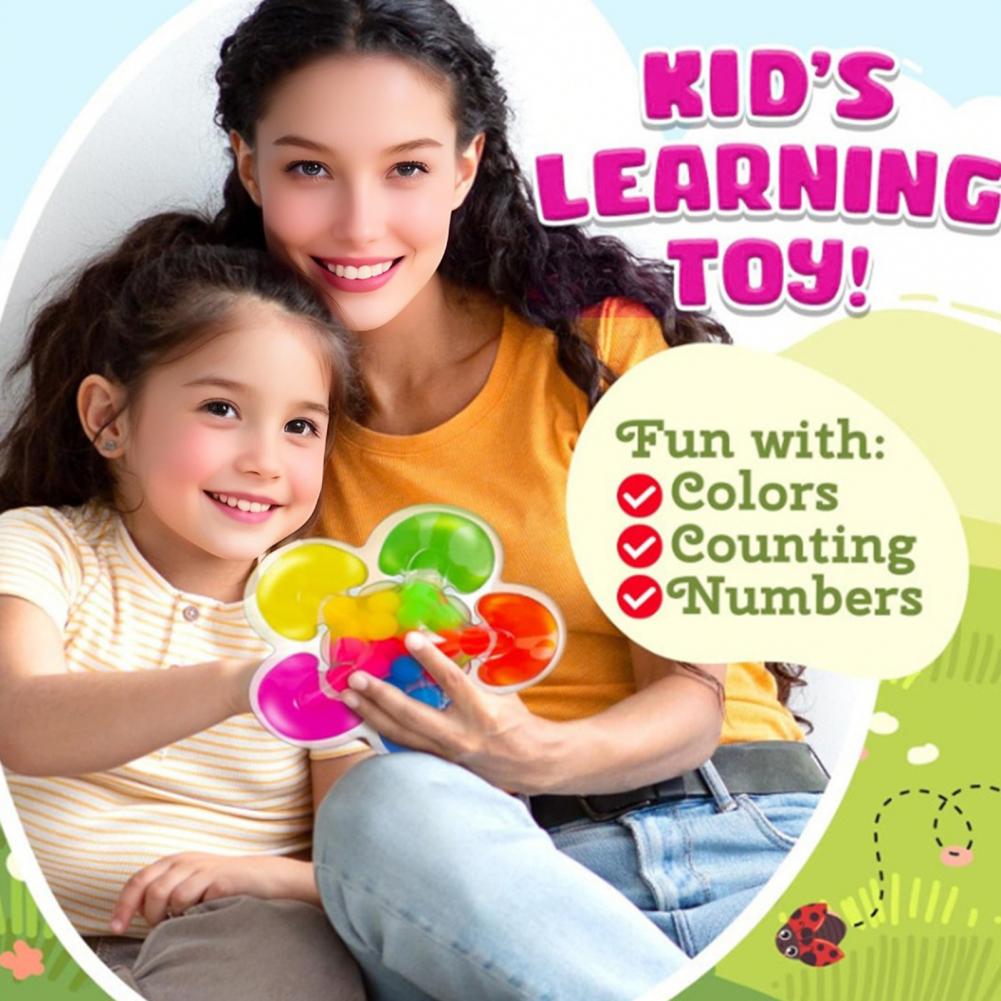 Montessori Color Sorting & Sensory Toy – Educational Toddler Learning Game & Stress Relief Fidget for Adults.