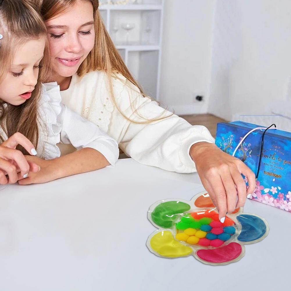 Montessori Color Sorting & Sensory Toy – Educational Toddler Learning Game & Stress Relief Fidget for Adults.