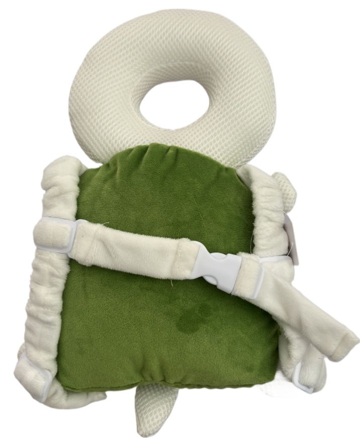 This adorable baby head protector doubles as a plush toy, designed to cushion gentle falls while sparking your baby’s curiosity. Its soft 3D breathable mesh ke