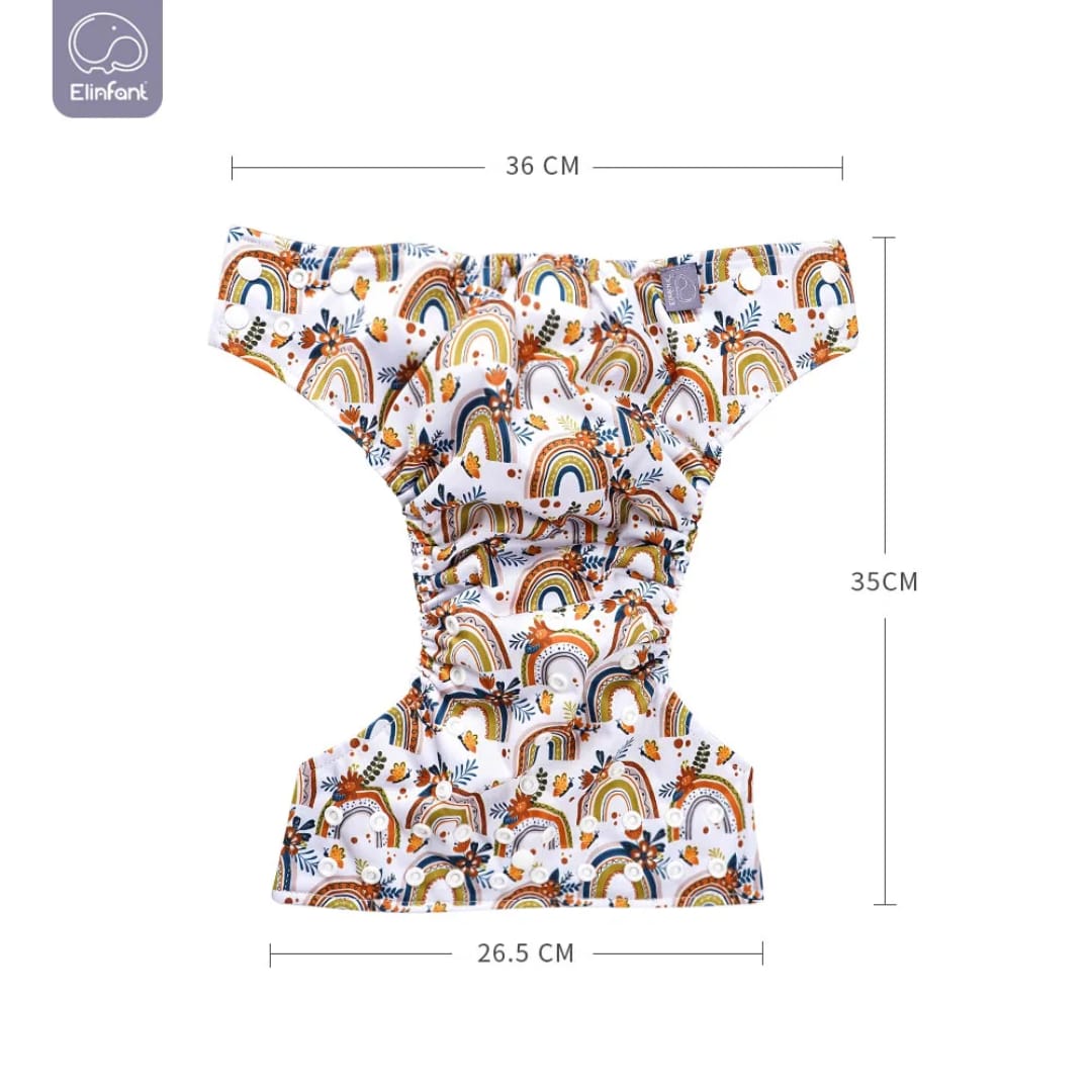 Reusable Adjustable Baby Cloth Diapers (3 Pieces Pack) – Waterproof Washable Nappies with Snap Buttons

Alternative to disposable diapers
Suitable for babies and toddlers
Nappy Inserts sold Separately