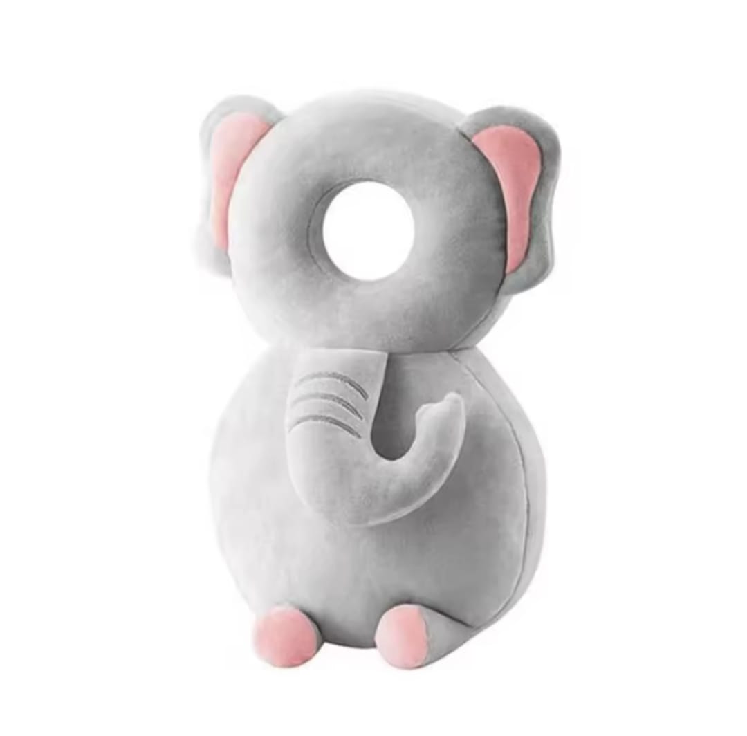 This adorable baby head protector doubles as a plush toy, designed to cushion gentle falls while sparking your baby’s curiosity. Its soft 3D breathable mesh ke